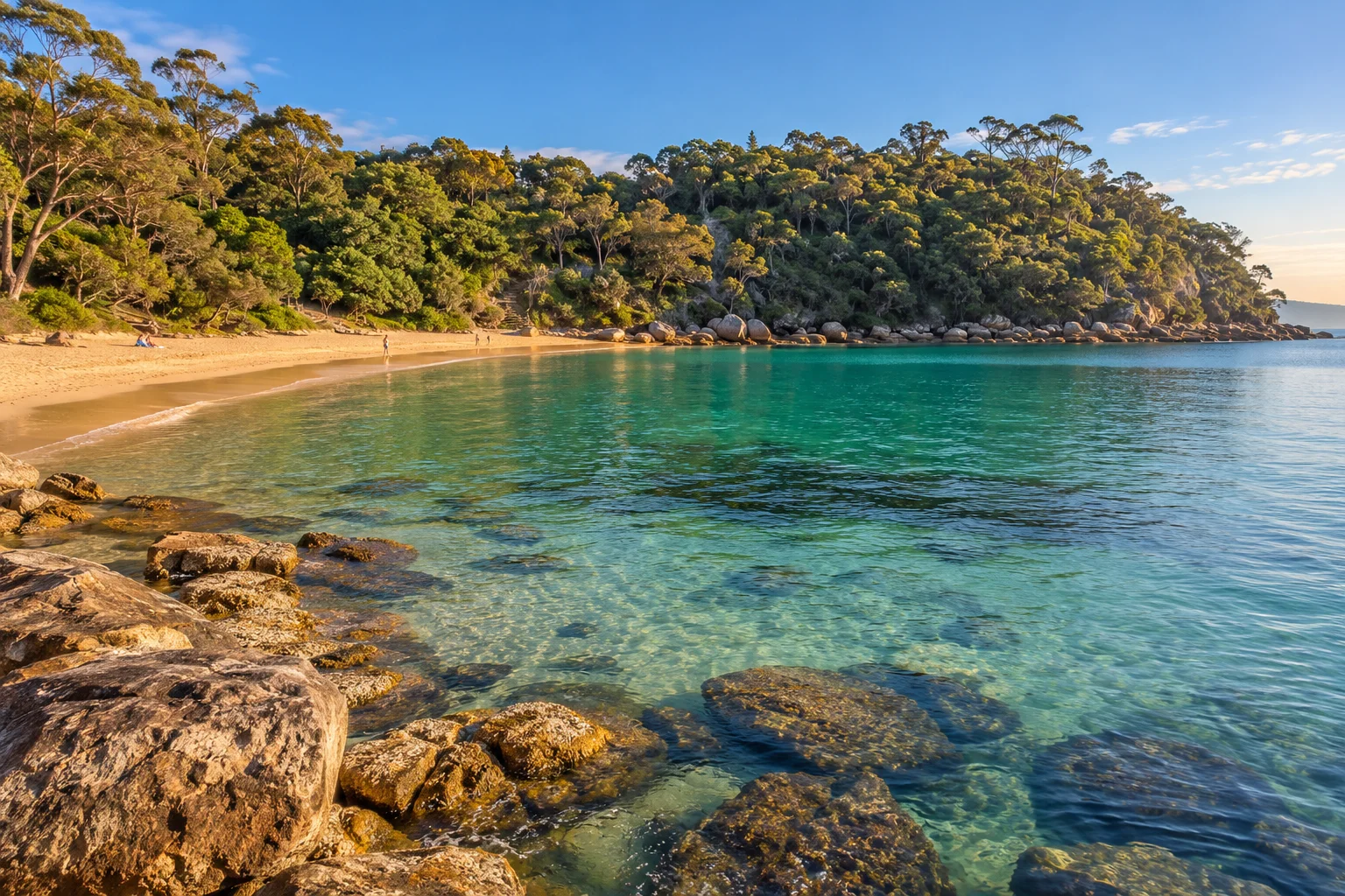 Illustrative Manly destination scene: Shelly Beach